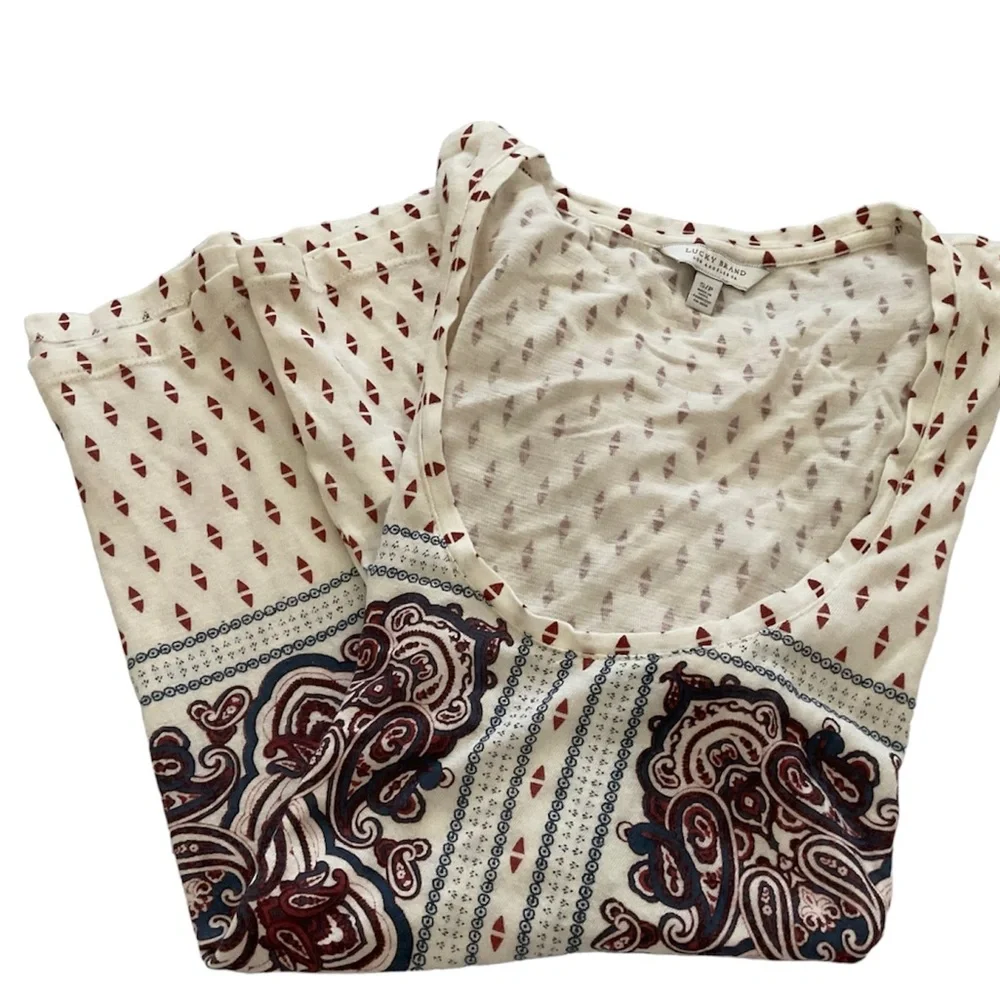 LUCKY BRAND Tee - tops woman’s - Picture 13 of 14